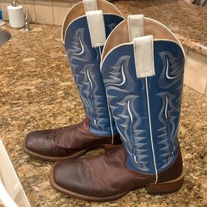 Cody James Stockman square toe boots size 9D